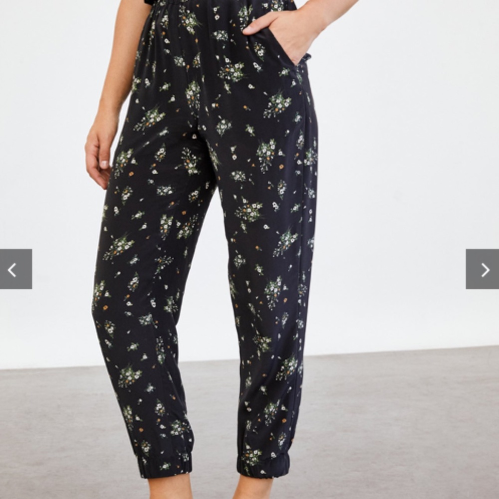 Amour Vert Henri Silk Joggers